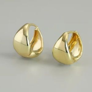 14k GP Hoop Huggies